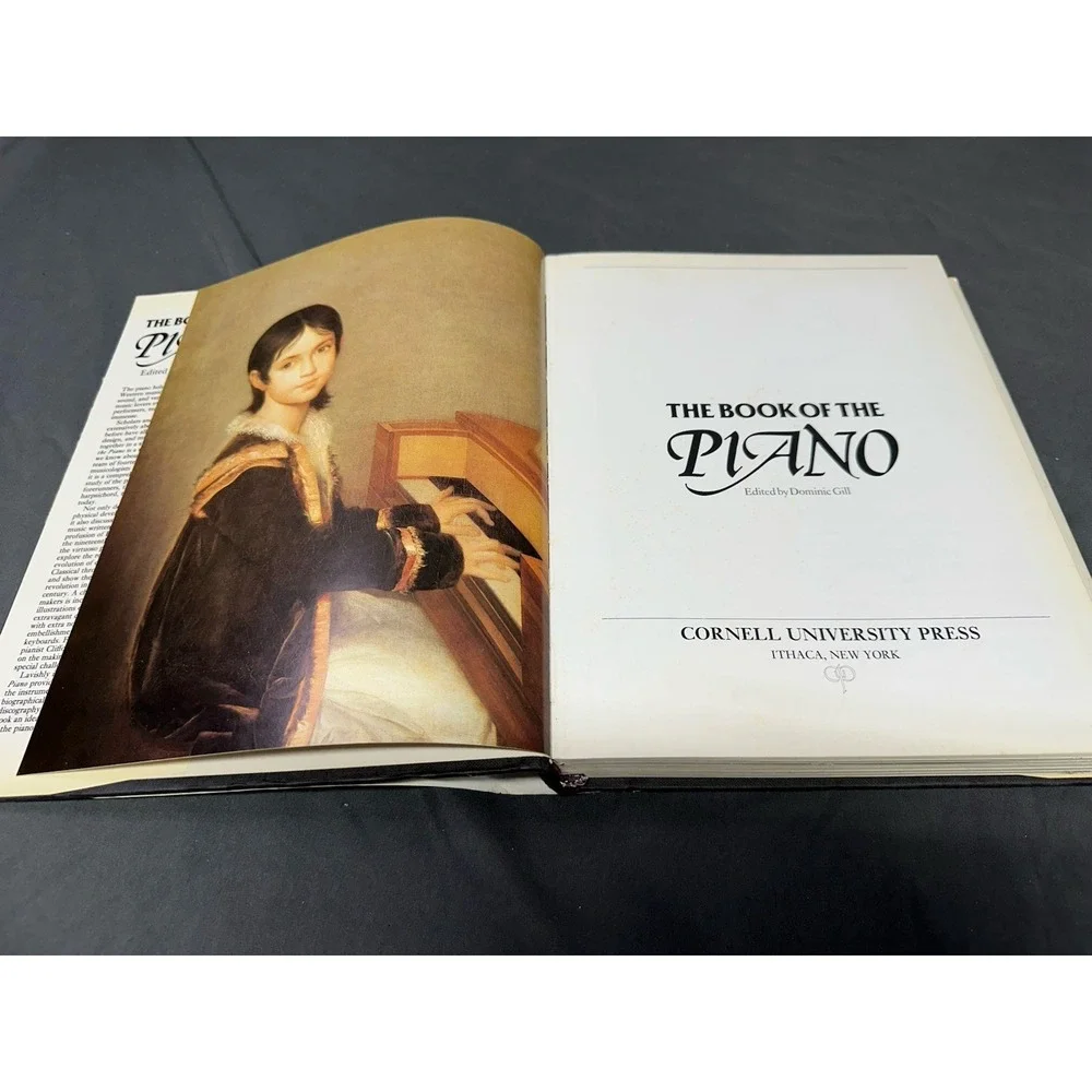 Book of the Piano Dominic Gill Hardcover 1981 Cornell University Press Music